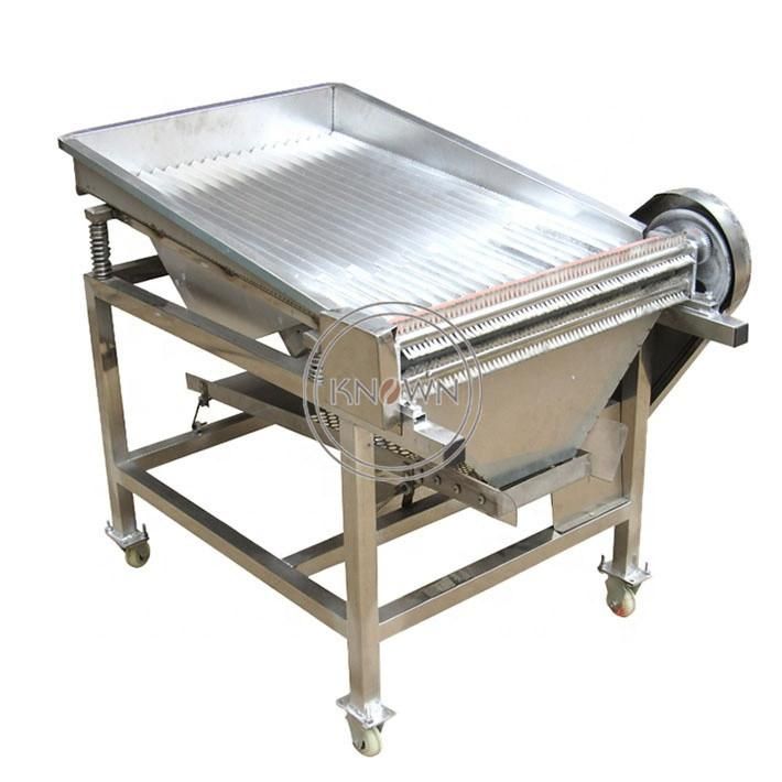 Stainless Steel Full Automatic Haricot Sheller Edamame Peeling Machine with Filter