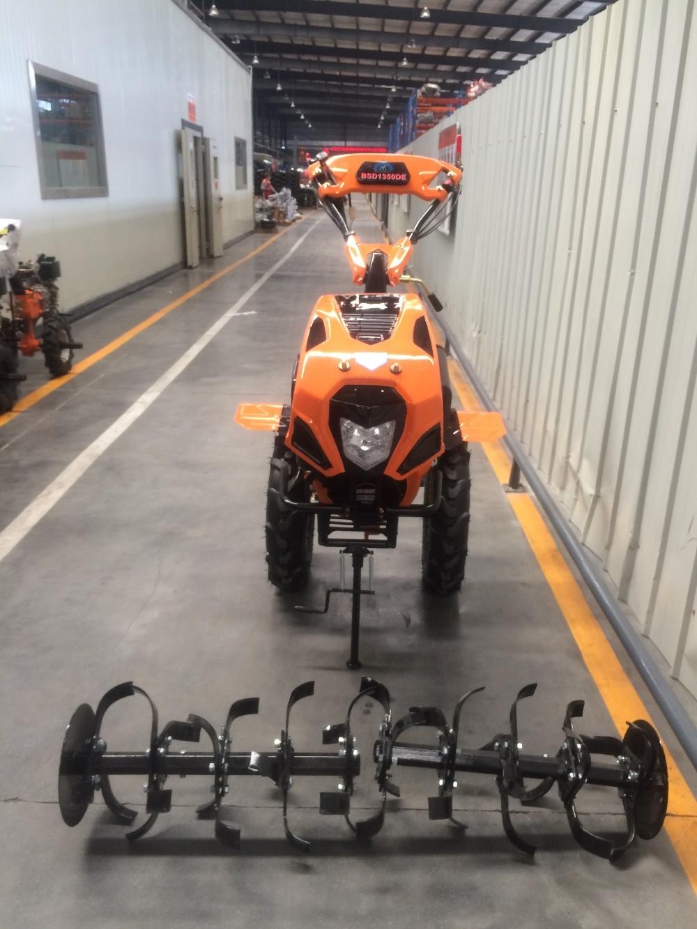 Bsd1350de 10HP 186fa Diesel Engine Tiller Cultivator
