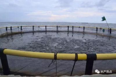 HDPE Round Aquaculture Fish Farming Net Cage Farms