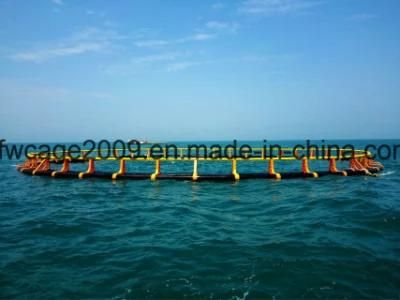 Round Plastic Floating Fish Cage for Deepsea Aquaculture