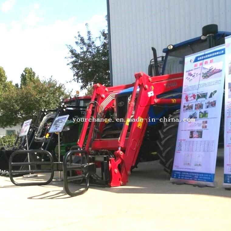 Tip Quality China Bale Grab Bg15 Heavy Duty Big Round Bale Grab in Max 1.8m Grabbing Diameter 1400kg Grabbing Weight for 110-180HP Tractor Front End Loader