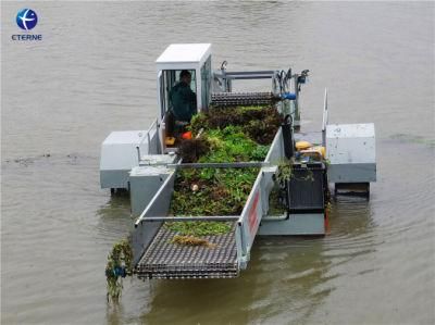 Weed Harvesting Machine China Professional Water Aquatic Weed Cutting Dredger