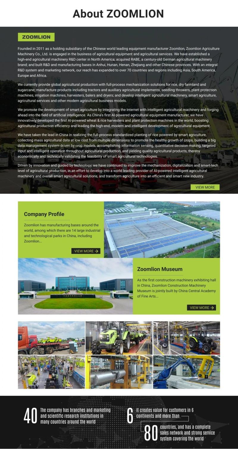 High Strength Materials Rice Harvester Machine with New Speed-Regulating Reel