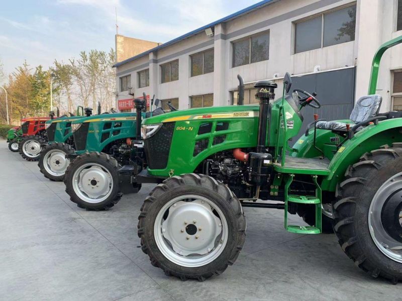 From China Weifnag Factory Direct Supply Samll Farm Tractors 60HP