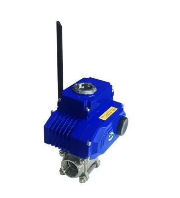 Electric Actuator 220V 230V 24V AC DC 2 Way Motorized Brass Ball Valve