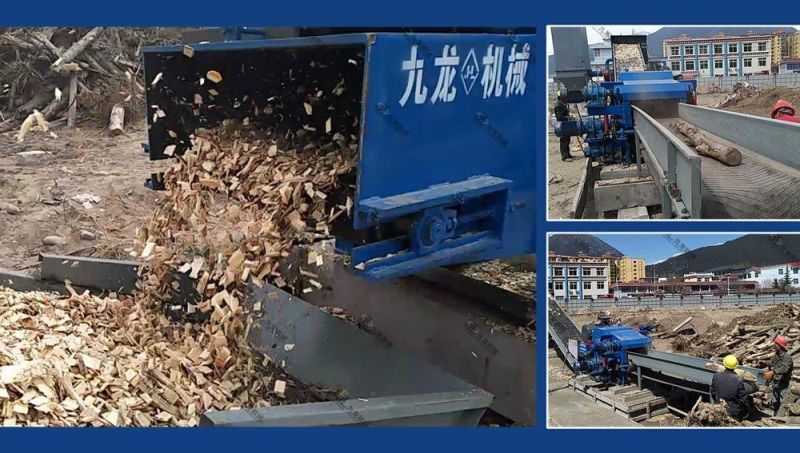 Industrial Branch Bamboo Wood Chipper Wood Chipping Machine