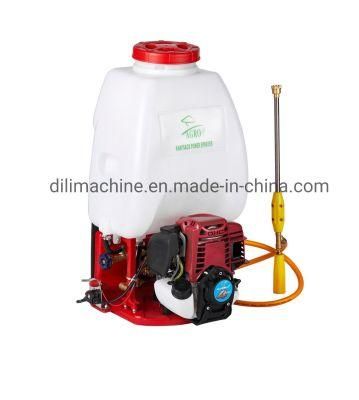 Agricultural Backpack Power Sprayer with Gx35 Gasoline Engine