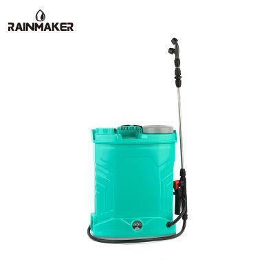 Rainmaker Agricultural Knapsack Rechargeable Plastic Pesticide Electric Weed Sprayer