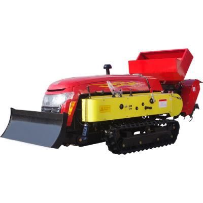 Professional Manufacturer Intelligent Tracked Walk Behind Tractor Track System for Tractor