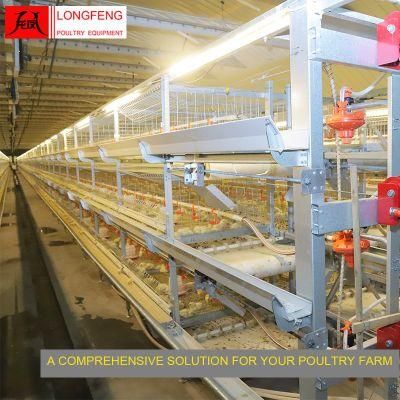 Mature Design, Durable and Sturdy Stable Running Broiler Chicken Cage