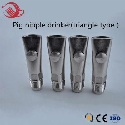 Piglet Automatic Stainless Steel Triangle Type Nipple Drinker