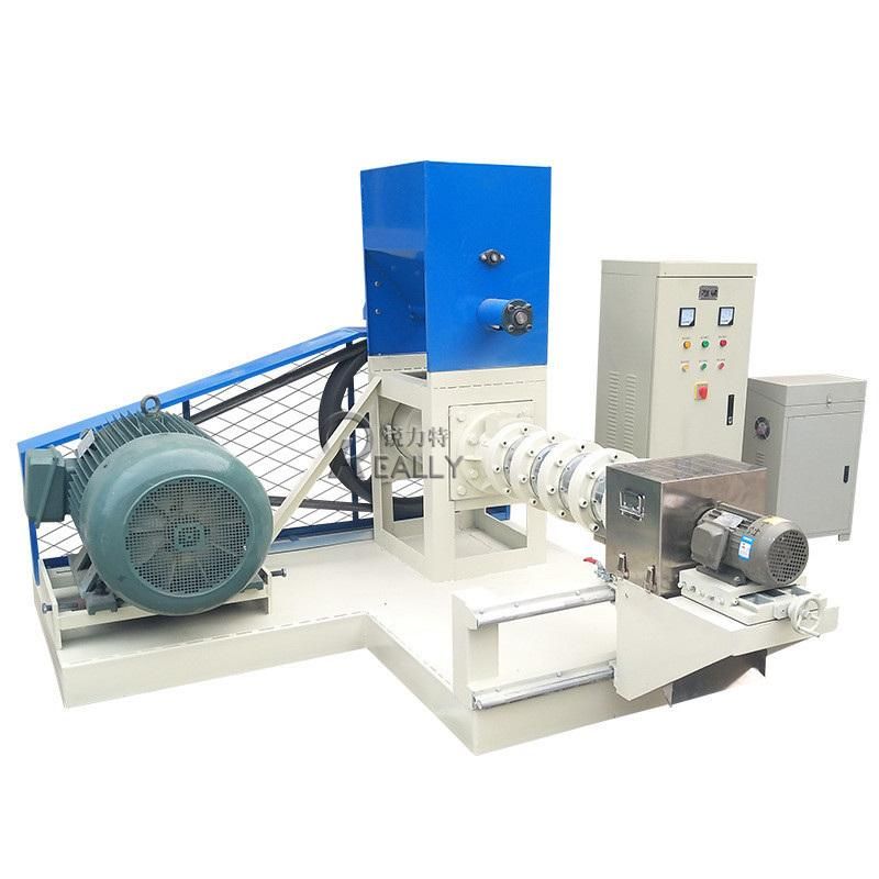 Business Automatic 1-1.2ton Animal Pellet Machine Fish Feed Food Extruder Fish Floating Pellet Machine Chicken Feed Making Machine