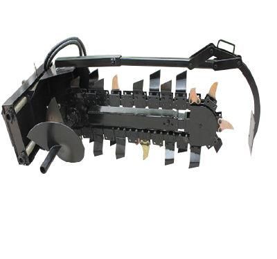 Professional Pipe Ditching Machine Tractor Mounted Chain Trencher for Agricultural