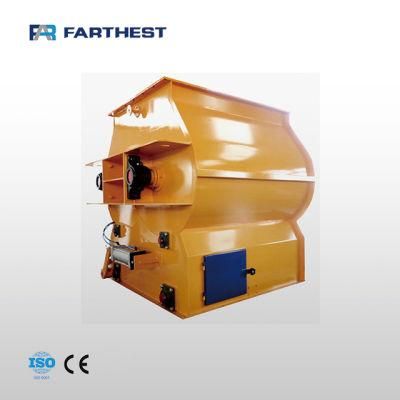 High Productivity Double Shaft Eel Fish Feed Mixer for Sale