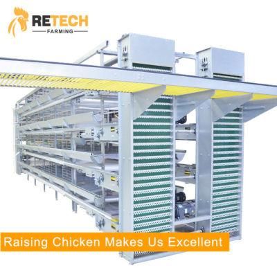 Hot-DIP Galvanized A Type Battery Chicken Cage for Laying Eggs
