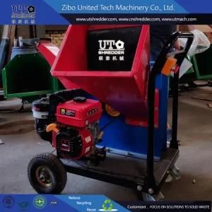Customized Tree Branches Chipper Machine Wood Chipper of Diesel Engine