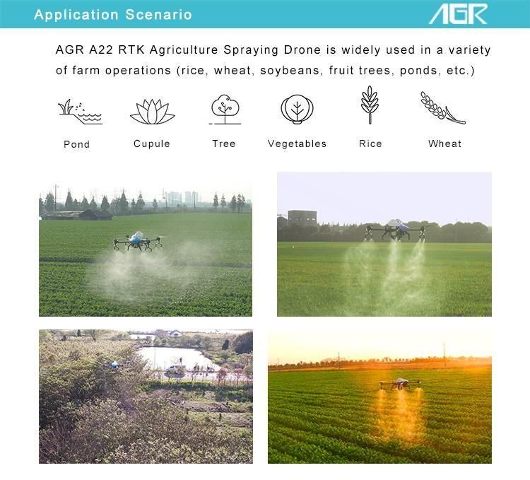 Agr Drone for Farming Sprayer Drone Smart Farming Spray Drone