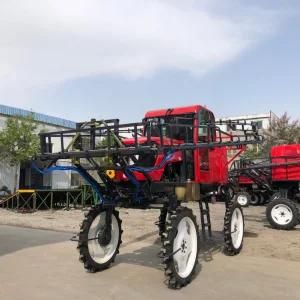 3 Meters High Clearance Lift Able GPS Self Propelled Automatic Boom Sprayer with Tank 1000L 2000L and Air Conditioner Cabin
