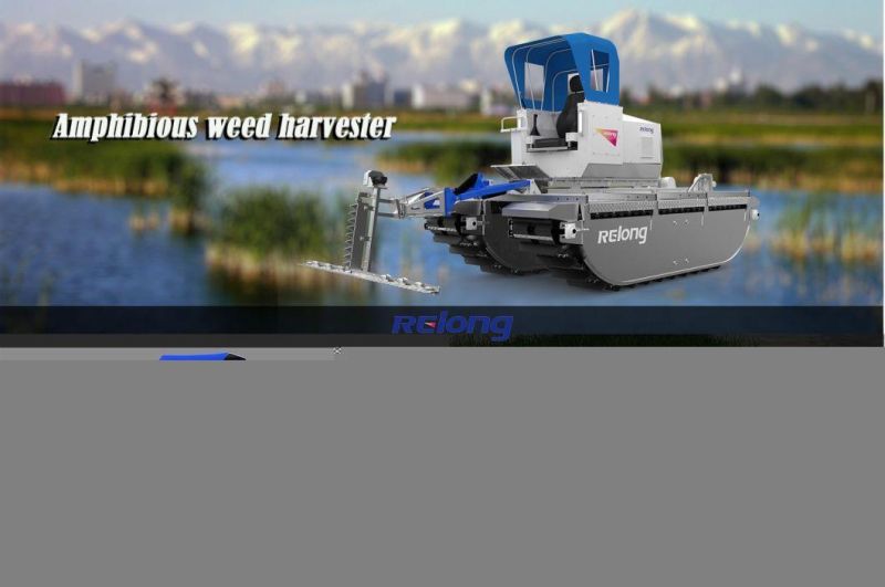 Full Automatic Amphibious Water Plant Harvester with Multiple Other Functions