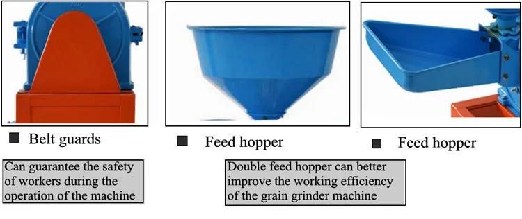 Portable Home Used Grain Milling Grinder Machine Mini Crusher Making Flour Machine