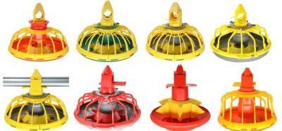 Chicken Pan Feeder System for Broiler Poultry Farm Automatic Feeding Line for Chicken