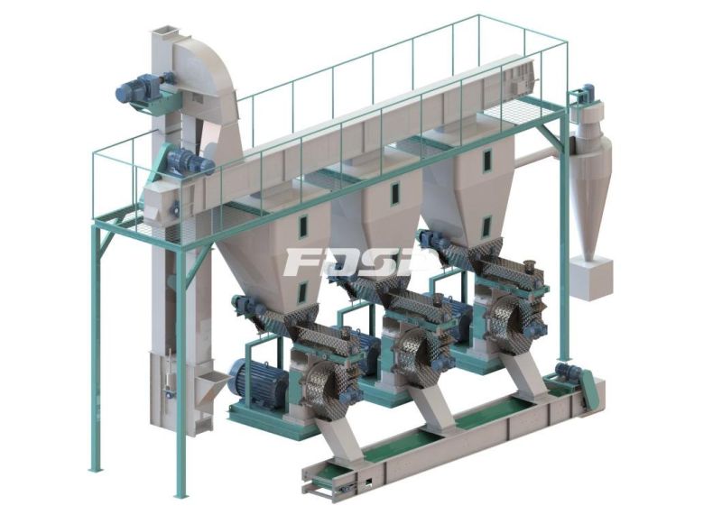 Low Price Leftover Material Pellet Production Line with High Quality