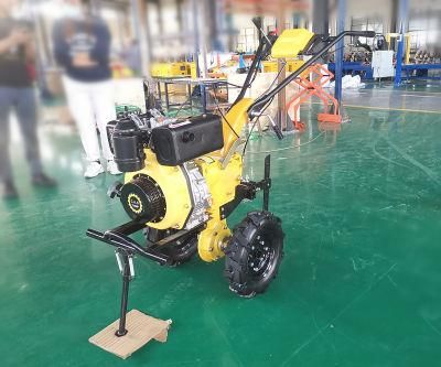 178f Diesel Motor Mini Rear Tine Garden Tiller Agriculture Machinery Mini Rotary Tiller Small Cultivator