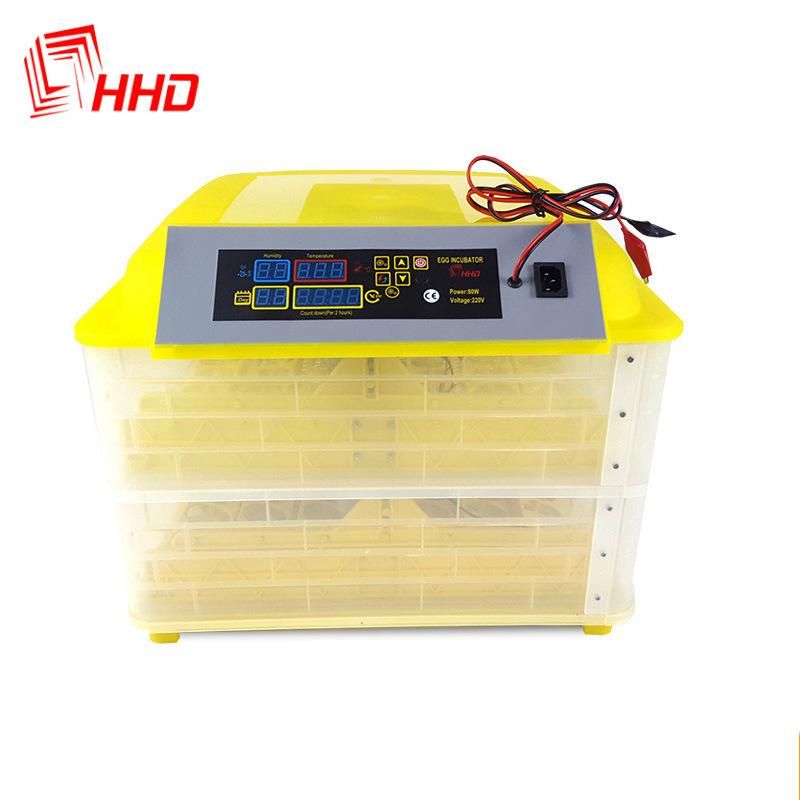 Popular Automatic Quail Egg Incubadora Hatching Machine 112 Egg Incubator Manufacturers with Automatic Egg Turners