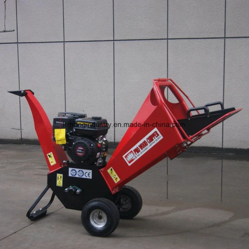 6.5HP 3inch Chipping Capacity Wood Chipper, Wood Chipper Shredder, Wood Shredder Chipper