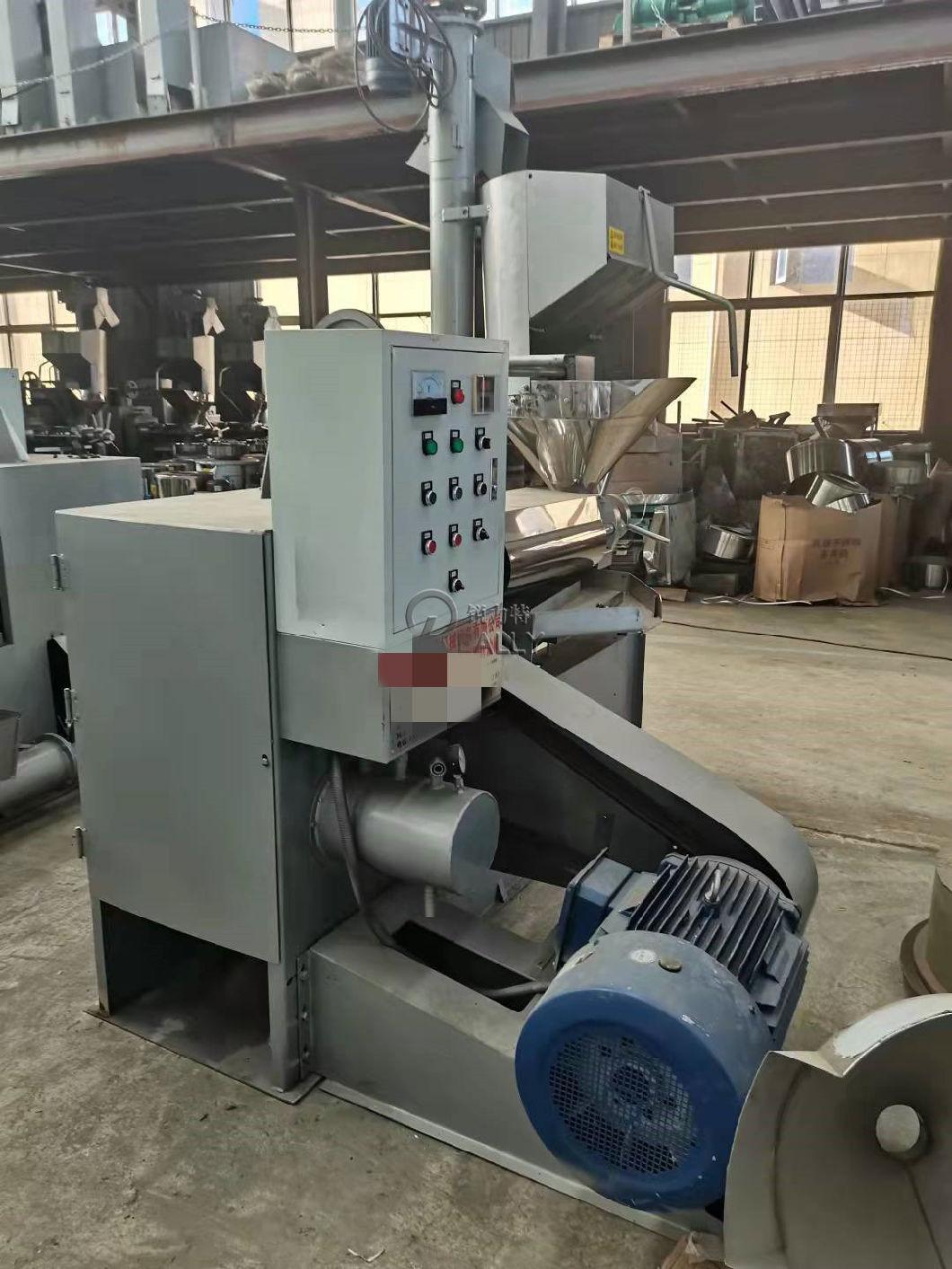 Screw Olive Oil Press Machine Automatic Hydraulic Cold Oil Extractor Sunflower Seeds Coconut Sesame Peanut Palm Kernel Oil Expeller Extraction Making Machine