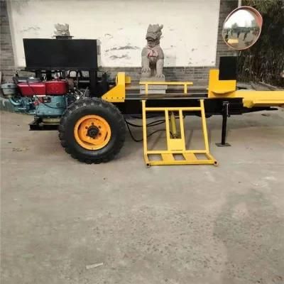 40ton Gasoline Engine Wood Log Splitter with Lifting Arms CE Certificated