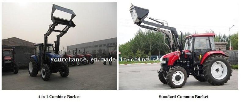 Europe Hot Sale Tz04D Front End Loader with Ce Certificate for 30-55HP Wheel Tractor