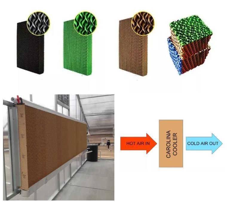 High Efficiency Evoparating Cost Cooling Pad Production Line