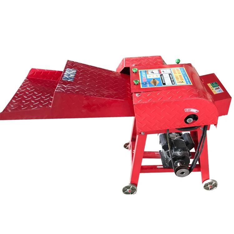Wet and Dry Forage Grass Cutting Machine for Animals Feed Chaff Cutter Machine