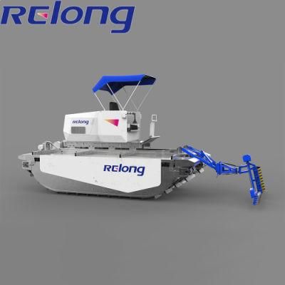 Factory Price Amphibious Garbage Water Hyacinth Aquatic Weed Harvester