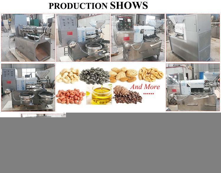 Customized Screw Presser Line Cold Extraction Olive Soybean Peanut Machine Oil Press Machine