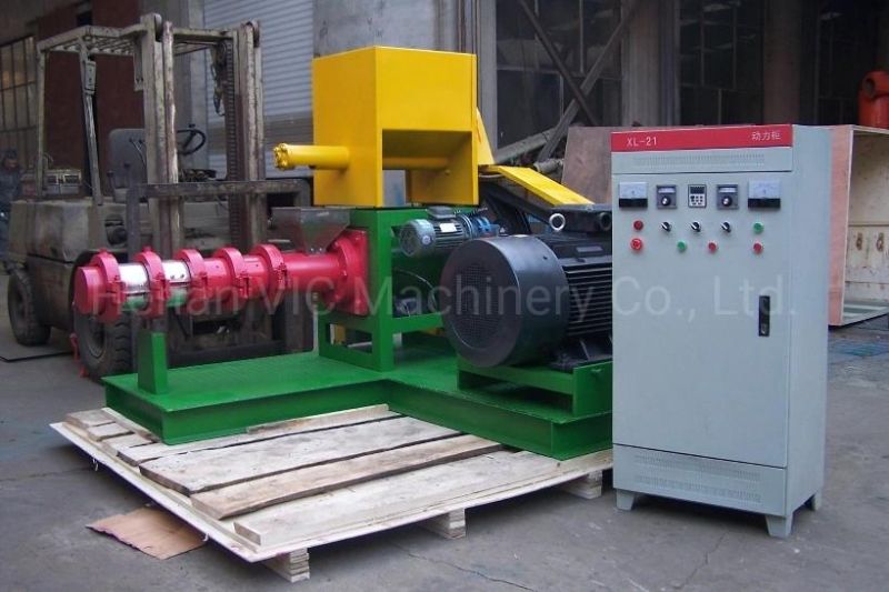 30kg/h to 2Ton/h Fish Feed Pellet Machine Floating Fish Feed Extruder