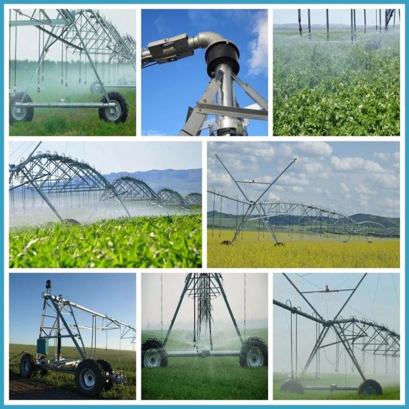 Mobile Center Pivot Irrigation System for Small Farm Irrigation