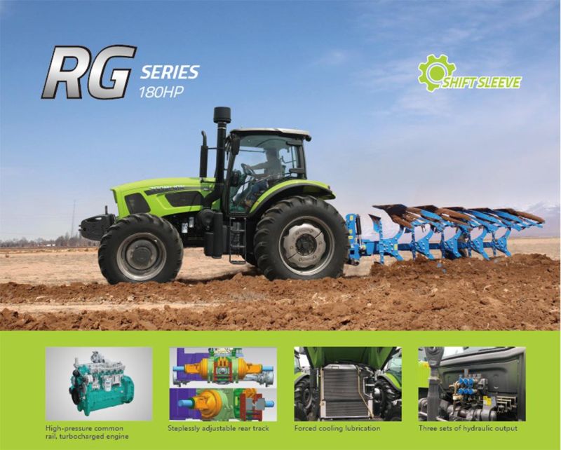 Zoomlion Wheeled High-Powered Tractor Agricultural Machinery