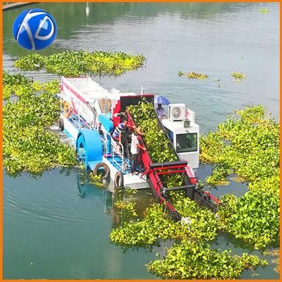 Full Automatic Water Aquatic Plants Harvester