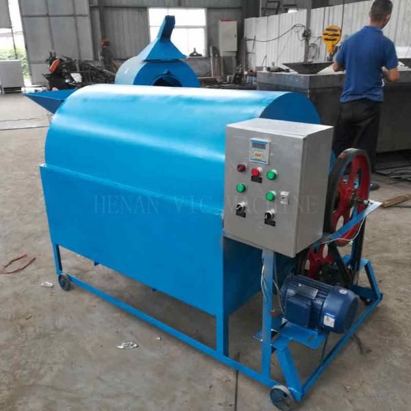 Cooking oil processing machine 300kg/h peanut roaster