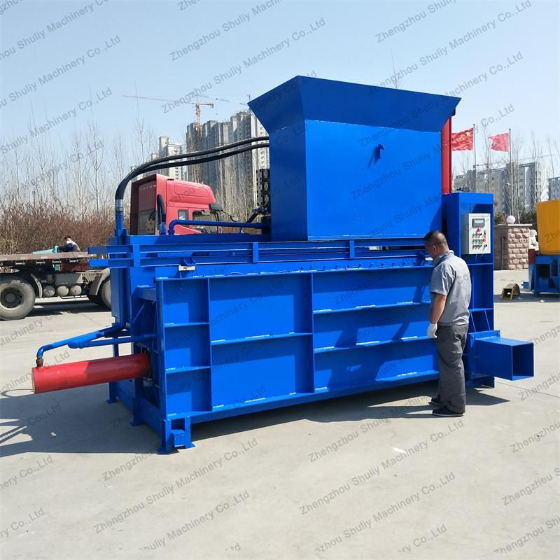 Sawdust Block Compactor Press Bagging Baler Machine