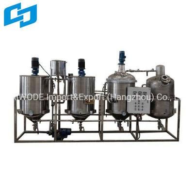 500kg/D Small Sesame Peanut Coconut Oil Refining Plant