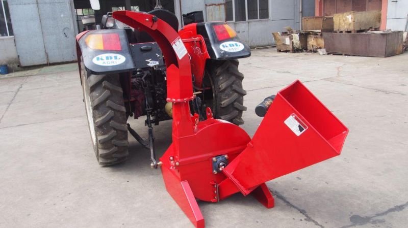 Industrial Wood Chipper Hydraulic Feed 3 Point Hitch