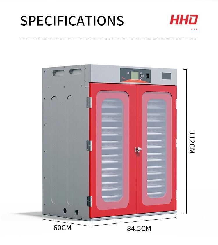 Hhd New List 1000 Chicken Egg Incubator Superior Design with Convenient Operation