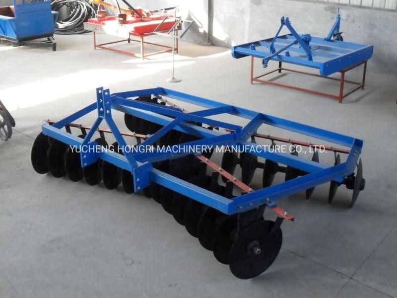 Hongri Agricultural Machinery Tractor Mounted Opposed Disc Harrow