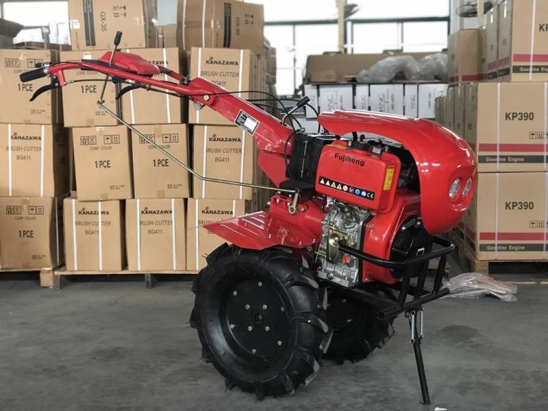 Mini Rotary Tiller/Power Tiller/Small Agricultural Land Machine/9 HP Cultivator
