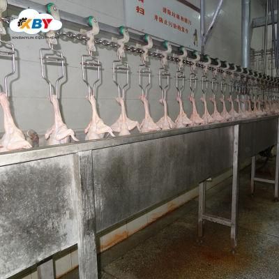 Online Chicken Foot Scalding Machine for Poultry Farm Slaughtering Processing