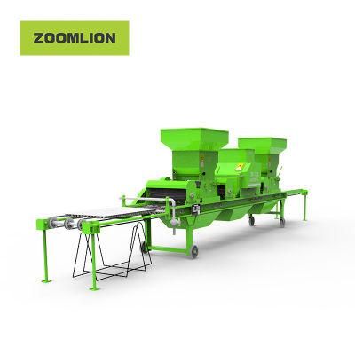 Factory Sales Fixed Type Mechanized Pot Seedling Seeder Planter