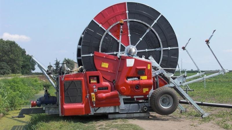 Water Sprinkler Hose Reel Irrigation Machine